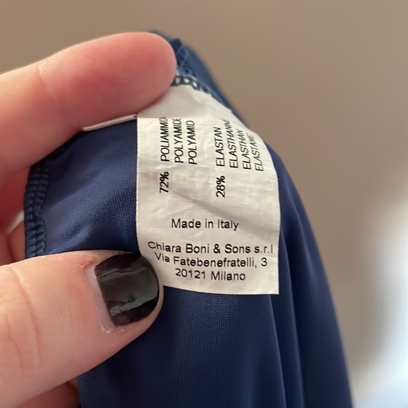 Chiara Boni La Petite Robe Royal Blue Casual Jogger Pants - Picture 6 of 8